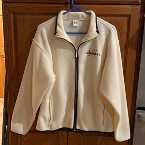 Snazzy polyester/fleece jacket embroidered with Las Vegas NV.